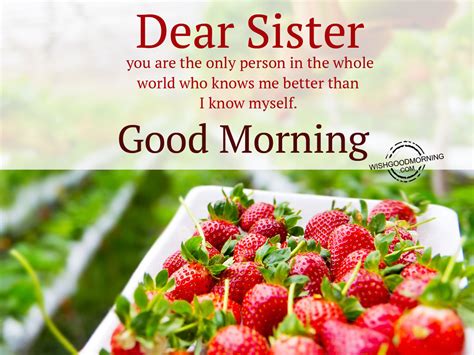 good morning images for sister